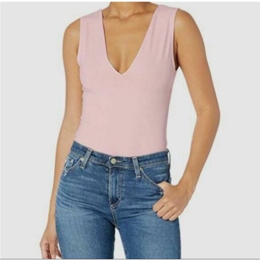NWT Free People Rose Bodysuit